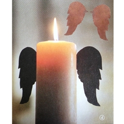Rustic Iron Candle Wings